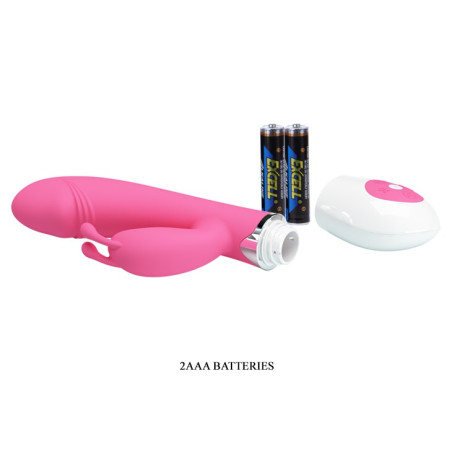 Vibromasseur rabbit Gene de la gamme Pretty Love