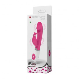 Vibromasseur rabbit Gene de la gamme Pretty Love 2