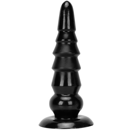 Plug anal XXL TOWER UP M Noir de Deepleasure 32 cm