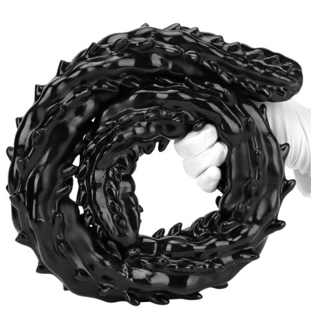 Gode long BIG SILUR 80 cm de Deepleasure | Noir