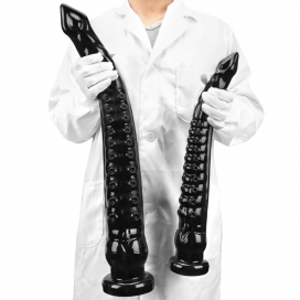 Gode long Tentacule PIOV M Noir 56 cm de Deepleasure 2