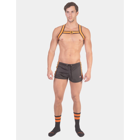 Short BYRON Laboratory Noir-Orange