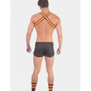 Short BYRON Laboratory Noir-Orange