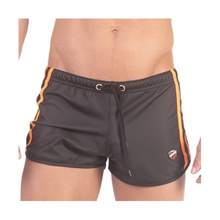 Short BYRON Laboratory Noir-Orange