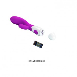 Vibro Rabbit BRIGHTY 10.5 x 3.6cm Violet