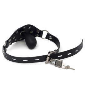Bâillon gonflable BULB GAG de 6 cm avec sangles ajustables 2