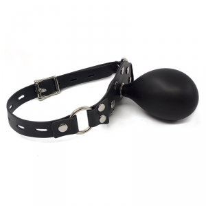 Bâillon gonflable BULB GAG de 6 cm avec sangles ajustables