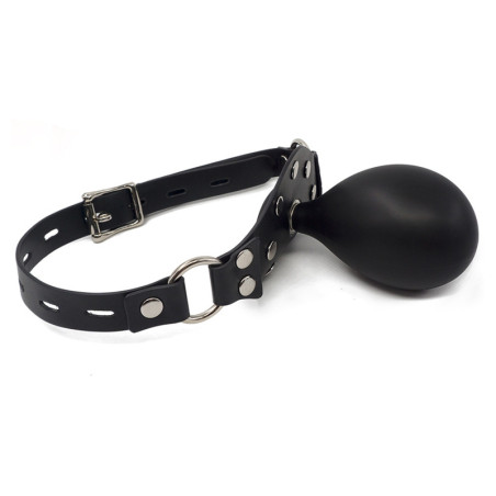 Bâillon gonflable BULB GAG de 6 cm avec sangles ajustables