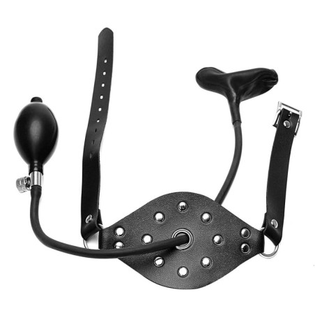 Bâillon gonflable KINKY GAG Noir en Latex