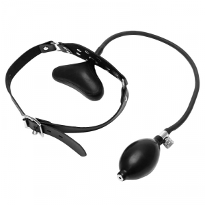 Bâillon gonflable KINKY GAG Noir en Latex