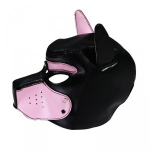Cagoule PUPPY SMART Noir-Rose
