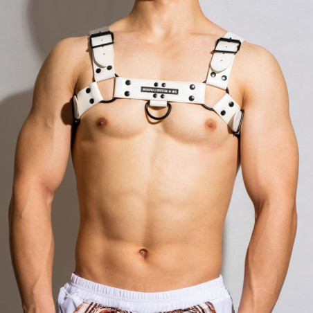 Harnais Bdsm CHEST ALL Blanc