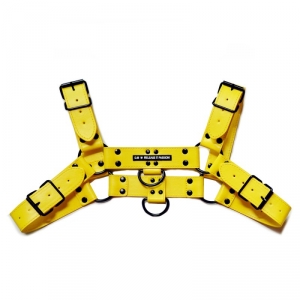 Harnais Bdsm CHEST ALL Jaune