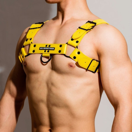 Harnais Bdsm CHEST ALL Jaune