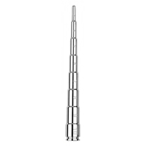 Plug pénis en métal KONIS 8.5 cm et diamètre 10 mm