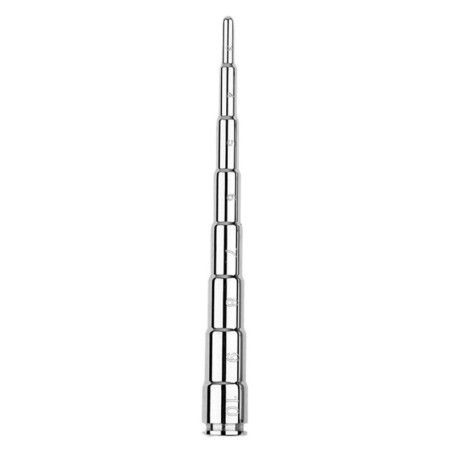 Plug pénis en métal KONIS 8.5 cm et diamètre 10 mm