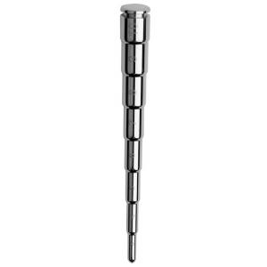 Plug pénis en métal KONIS 8.5 cm et diamètre 10 mm