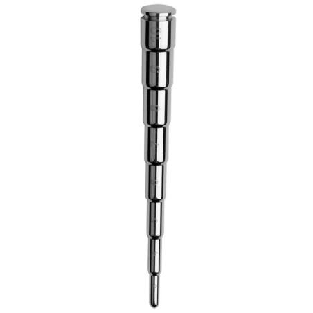 Plug pénis en métal KONIS 8.5 cm et diamètre 10 mm