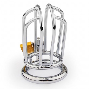 Cage de chasteté en métal LINEALE 9.5 x 3.5cm