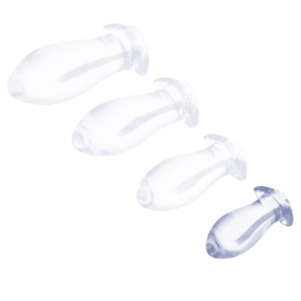 Plug EGG CLEAR S 9 x 4cm Transparent 2