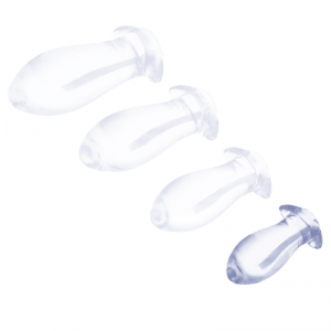 Plug EGG CLEAR S 9 x 4cm Transparent