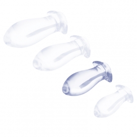 Plug EGG CLEAR M 11.5 x 5cm Transparent 2
