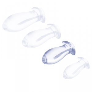 Plug EGG CLEAR M 11.5 x 5cm Transparent