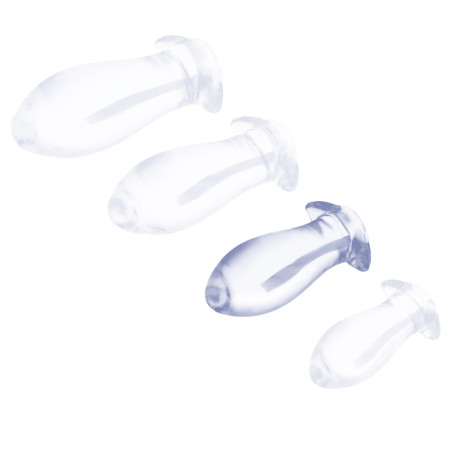 Plug EGG CLEAR M 11.5 x 5cm Transparent