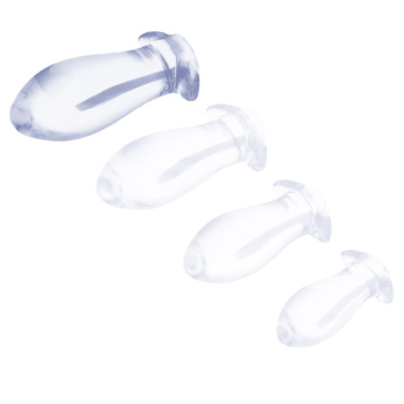 Plug EGG CLEAR XL 16 x 7cm Transparent