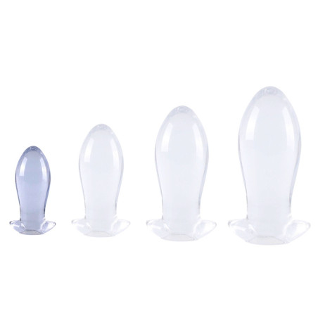 Plug EGG CLEAR S 9 x 4cm Transparent