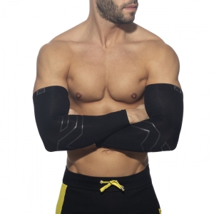 Manchons de bras ATHLETIC SLEEVES Noirs