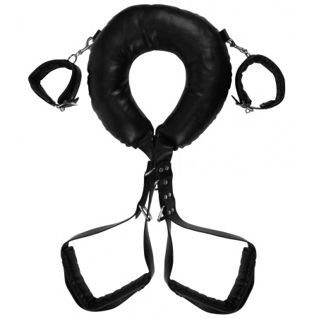 Mainteneur de position avec menottes PADDED SLING Ouch!