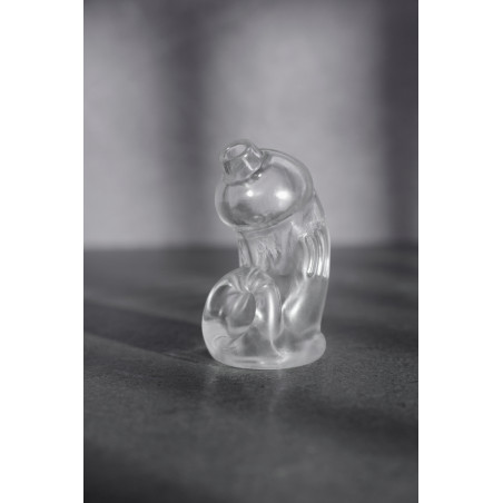 Cage de chasteté souple ManCage Modèle 29 Transparente