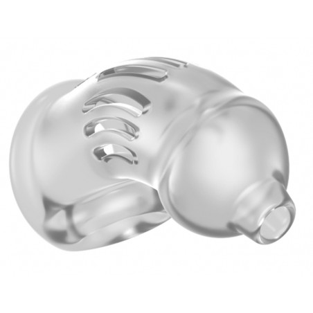 Cage de chasteté souple ManCage Modèle 29 Transparente