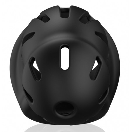 Cage de chasteté Silicone ManCage Modèle 27 Noire