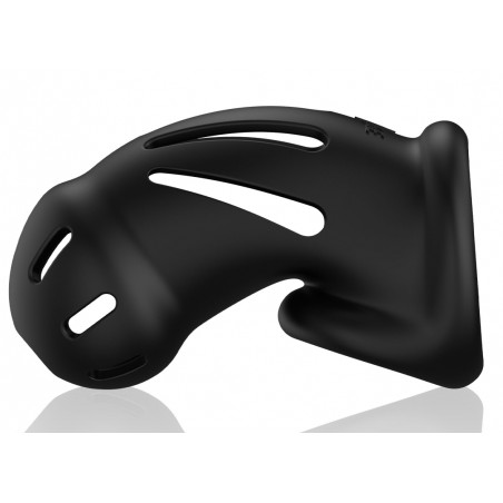 Cage de chasteté Silicone ManCage Modèle 27 Noire