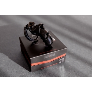 Cage de chasteté ManCage Modèle 26 Noire 11.5 x 3.5 cm