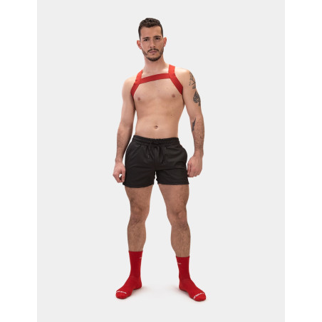 Short ZULU Noir-Rouge