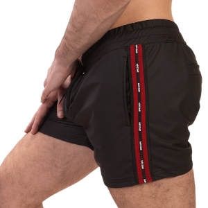 Short ZULU Noir-Rouge