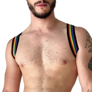 Harnais élastique PRIDE ETERNITY Noir