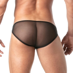 Mini Slip MESH Noir