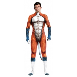 Combinaison Cosplay Chien Fantasy WILD DOG Orange 2
