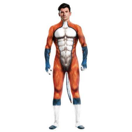 Combinaison Cosplay Chien Fantasy WILD DOG Orange