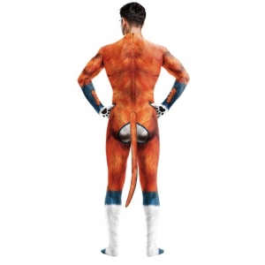 Combinaison Cosplay Chien Fantasy WILD DOG Orange
