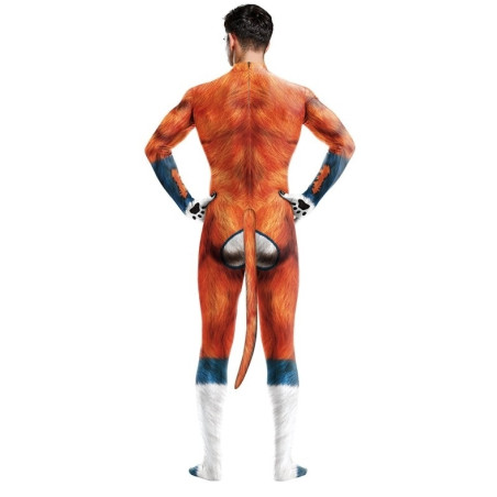 Combinaison Cosplay Chien Fantasy WILD DOG Orange