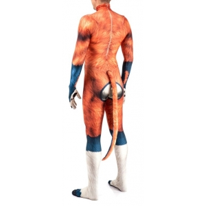 Combinaison Cosplay Chien Fantasy WILD DOG Orange