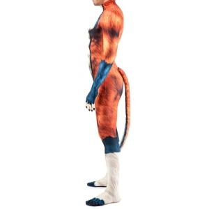 Combinaison Cosplay Chien Fantasy WILD DOG Orange
