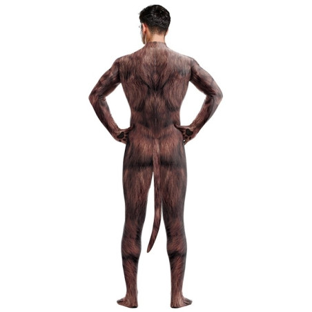 Combinaison Cosplay Loup-Garou WEREWOLF Marron