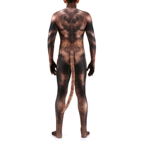Combinaison Cosplay Loup-Garou WEREWOLF Marron