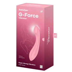 Vibro G-FORCE Satisfyer 19cm Rose